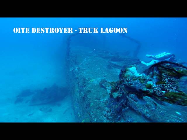 Oite Destroyer - Truk Lagoon