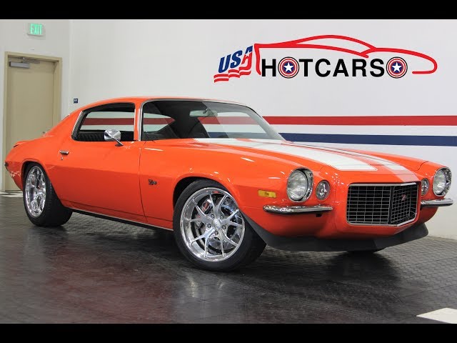 1970 Chevrolet Camaro Rally Sport Pro Touring For Sale