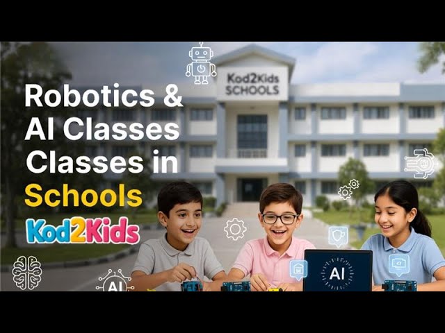 Schools Ke Liye Robotics, AI Aur Coding Classes | Kod2Kids School Collaboration Program