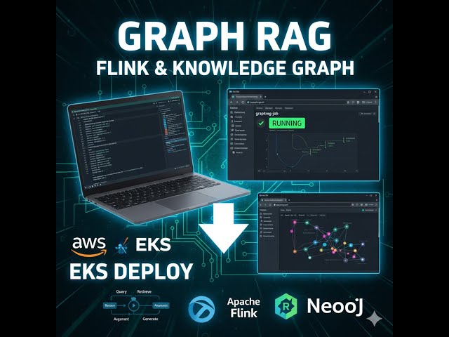 GraphRAG on EKS! 📈 Deploy Flink & Neo4j to build a scalable Knowledge Graph for RAG.