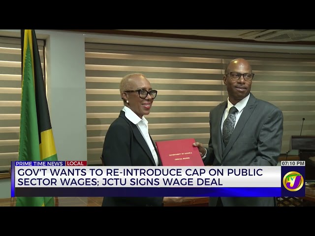 Government Wants To Reintroduce Cap On Public Sector Wages: JCTU Signs Wage Deal| TVJ News