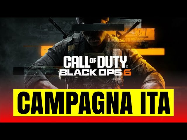 Call of duty Black Ops 6 | CAMPAGNA COMPLETA in ITALIANO