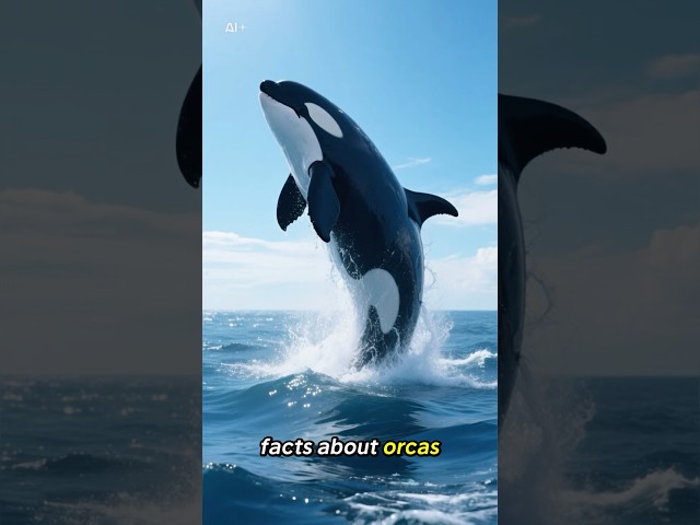 5 Facts About Orcas You Didn't Know! #orcas #animalfacts #ocean #wildlife #facts #shorts