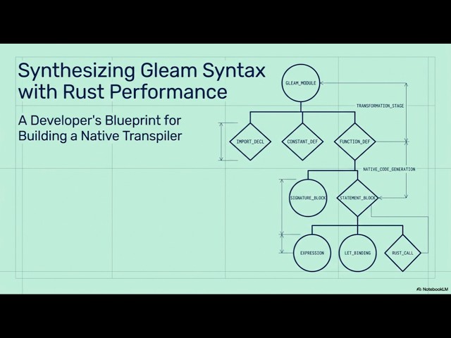Synthesizing Gleam Syntax with Rust Performance