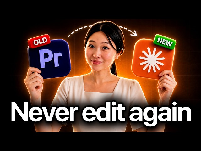 i don't ever edit videos again (Claude does)
