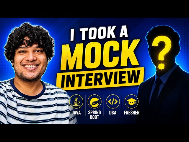 Java Spring Boot Mock Interview for Fresher | BCA Student DSA + Problem Solving Round