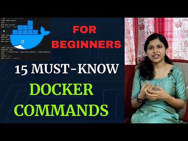 15 Must-Know Docker Commands for Beginners | Docker Tutorial Malayalam #codeeasewithanu #docker