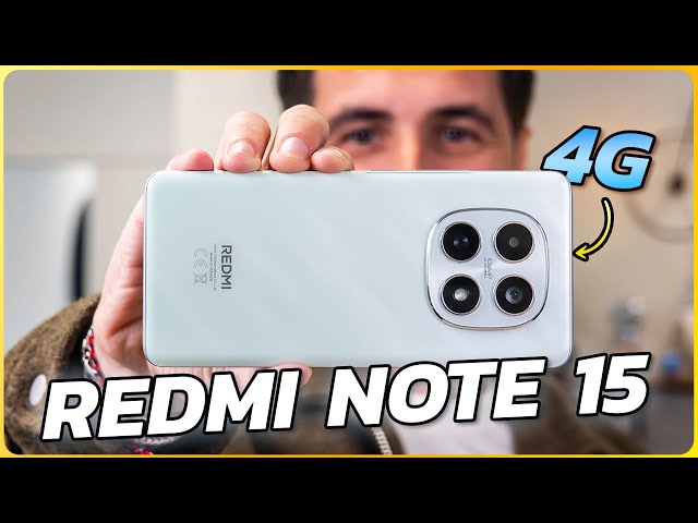 MÁS BATERIA y RESISTENCIA!!  Xiaomi Redmi Note 15 4G REVIEW a fondo