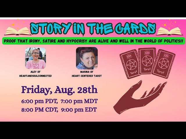 STORY IN THE CARDS with Aley and Marina