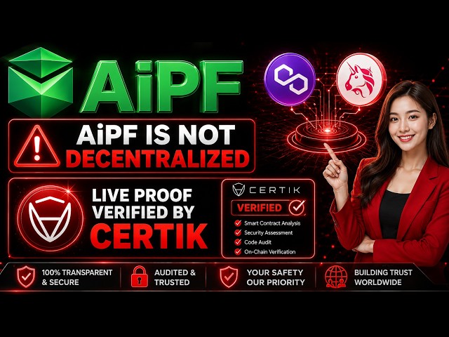 #AiPF Decentralized है या नहीं ? 🤔 | Live Proof + #Certik  Verification | Full Truth Explained⚡Hindi