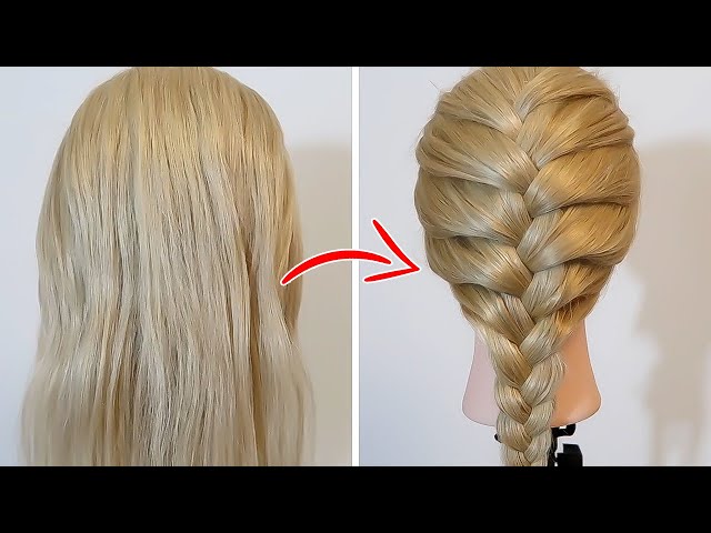 How To MASTER A Perfect FRENCH Braid In 16 Seconds #shorts