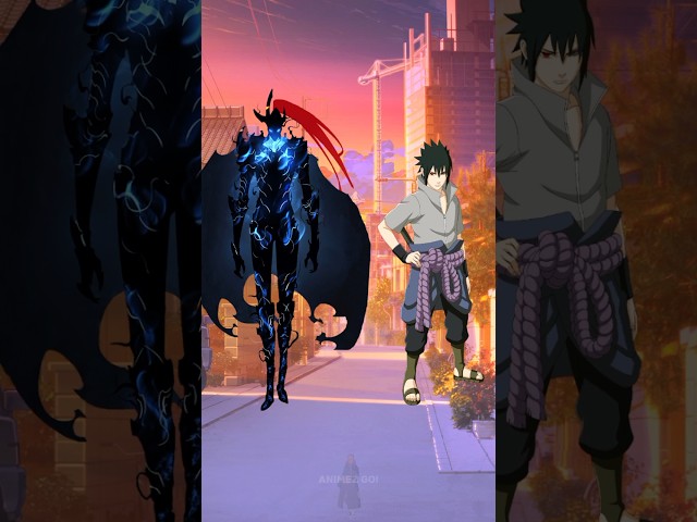 Solo leveling vs Naruto