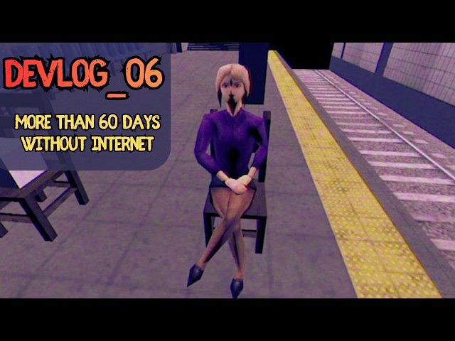 Devlog #06 (Retro Horror Game) –  63 Days without Internet  #unity #devlog #indiedev #gamedev