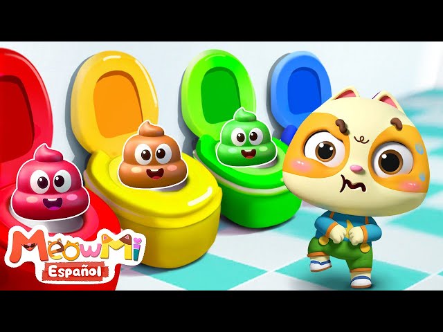 ¡Oh No! No Puedo Hacer Popó | Salud de Bebé | Canción Infantil | MeowMi Family Show Español🐱