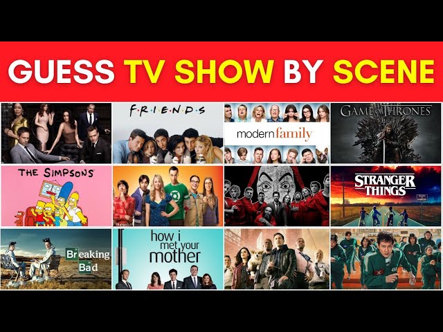 Guess the TV Show by Scene! 📺🍿🎶 | 60 Famous Shows | TV Show Quiz