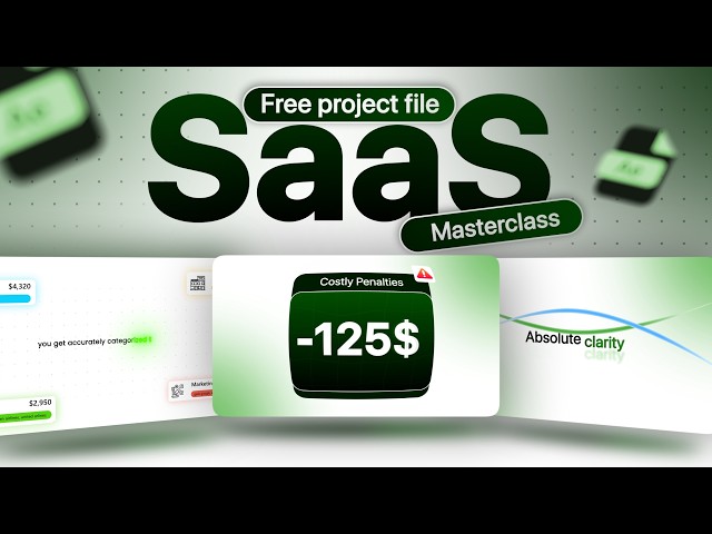 Minimalist SaaS Motion Graphics Masterclass in After Effects | Free Project File