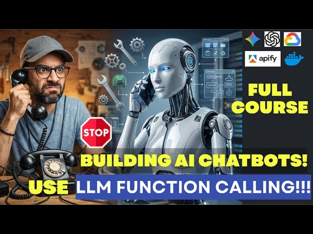 Fundamentals of AI Agents: Deep Dive and Full Course on LLM Function Calling, Learn build Production