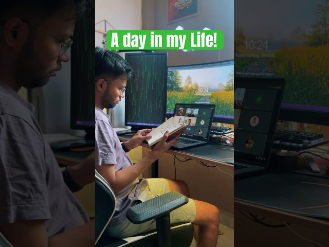 A Day In My Life: Full Time Game Developer in India #adayinlife #gamedeveloper