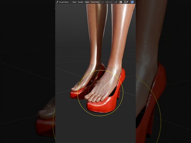 Why do 3D feet always look wrong?