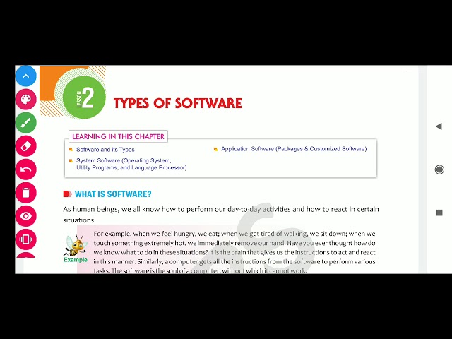 Class -5, Chap-2, Types of software