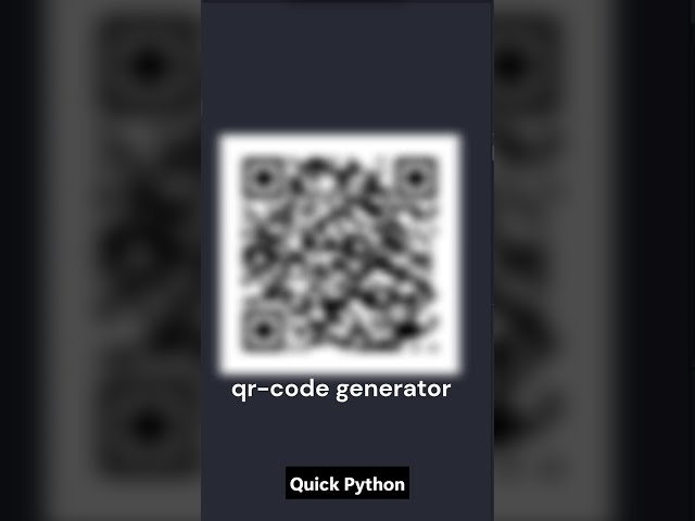 quik python project part1 #shorts