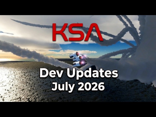 Kitten Space Agency July 2026 Dev Updates | Teleporting, Trees, Volumetric Plumes & Much More! 🚀