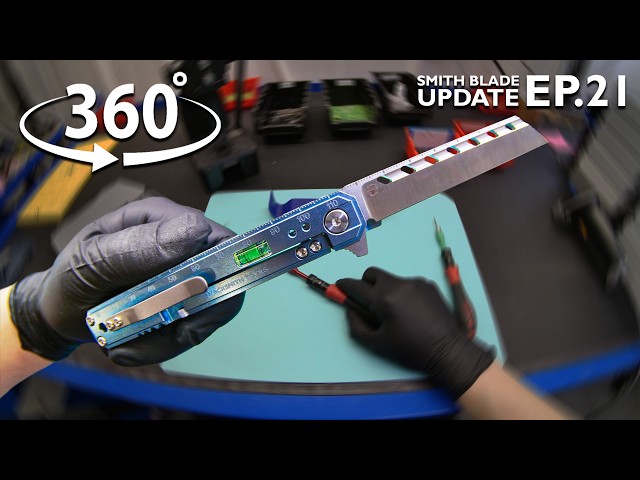 360° POV: How we make our knives | Smith Blade Update | 21