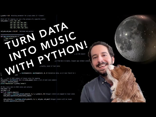 Sonification with Python - How to Turn Data Into Music w Matt Russo (Part 1)