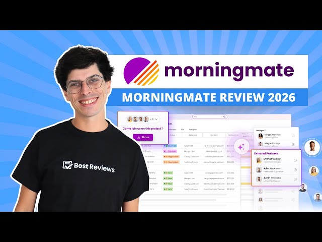 Morningmate Review 2026 |  Best Online Project Management Software Reviews