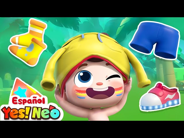 Neo Enseña a Vestirse | Yes! Neo | Canciones Infantiles | BabyBus en Español