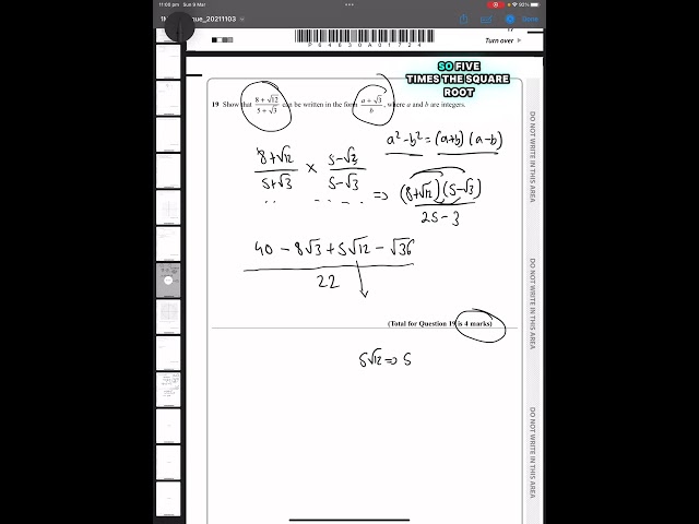 Maths exam question edexcel #maths #gcsemath #mathshorts