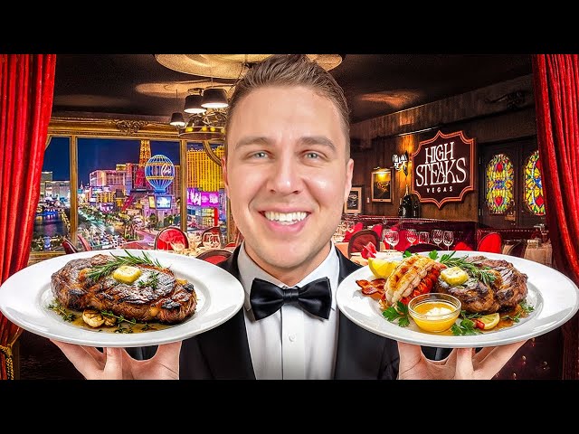 High Steaks at Rio Las Vegas 50 Floors Above the Las Vegas Strip