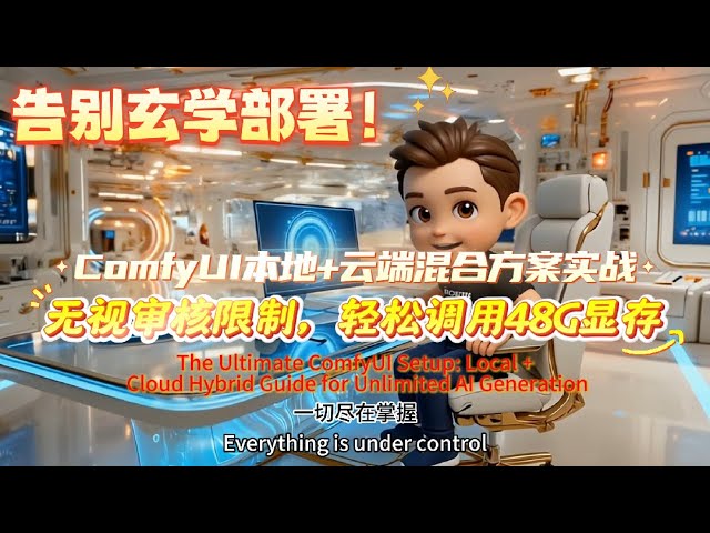 告别玄学部署！ComfyUI本地+云端混合实战：无视审核限制，轻松调用48G显存