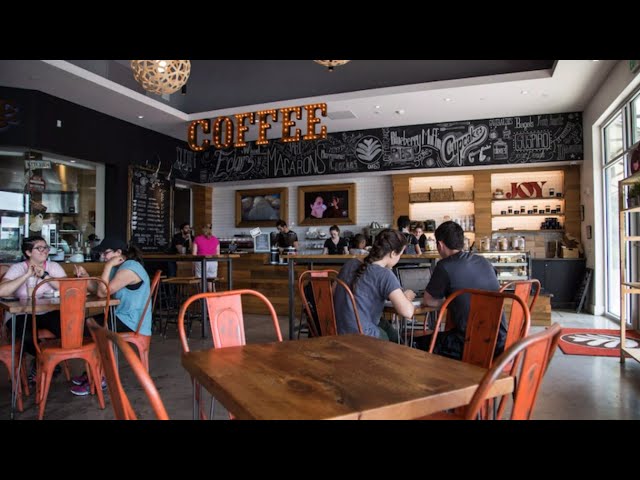 Cozy Calm Café Ambience ☕️ Background Sounds for Relax & Focus