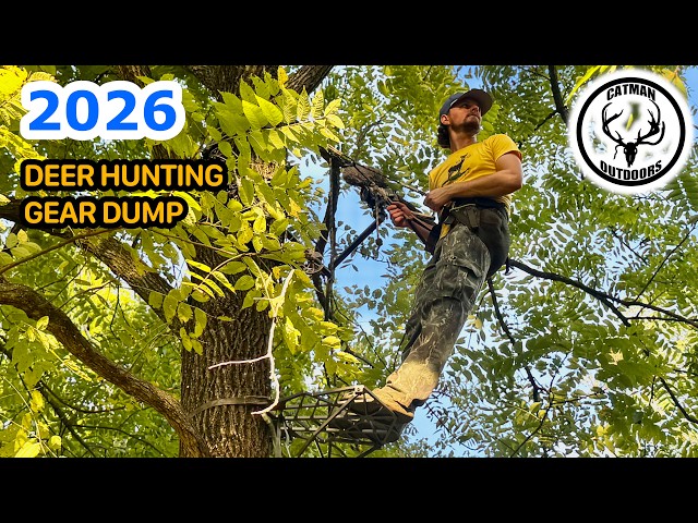 How I Climb Trees and Film My Hunts - FULL DEER HUNTING SETUP