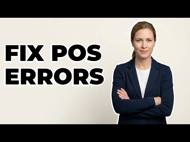 How To Troubleshoot Common POS System Errors?