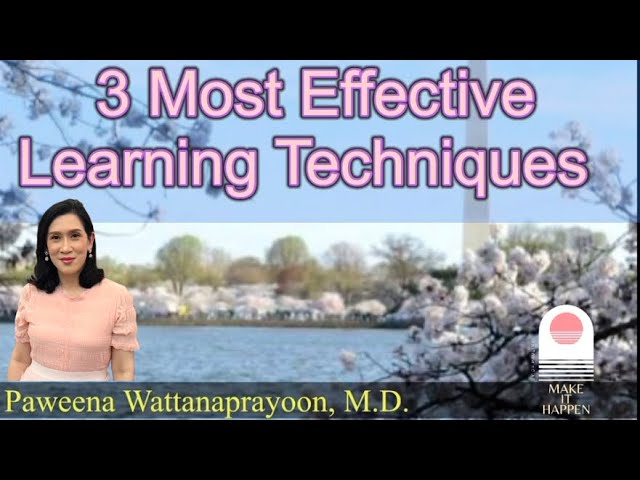 3 Most Effective Learning Techniques (Ep.13) Eng
