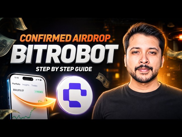 Bitrobot Airdrop | Free to Join | $8 Million in Funding | Confirmed Airdrop
