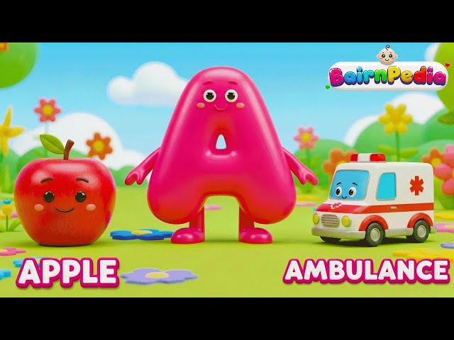ABC Phonics Song For Toddlers | ABC Song Nursery Rhymes