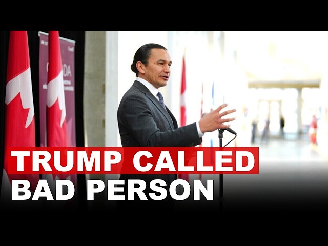 Canadian Premier Labels Trump A Bad Person As Trade Deal Talks Stall?