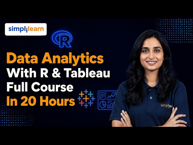 Data Analysis Using R Programming | Data Analytics With R | R Programming Tutorial | Simplilearn