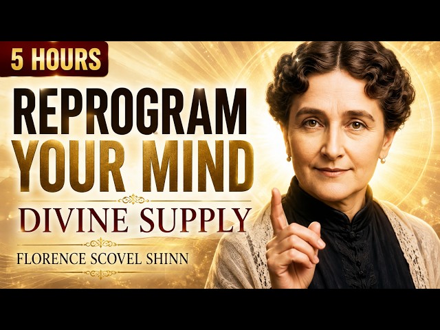 5 HOURS of Florence Scovel Shinn Wisdom to REPROGRAM Your Mind for WEALTH, ABUNDANCE & DIVINE SUPPLY