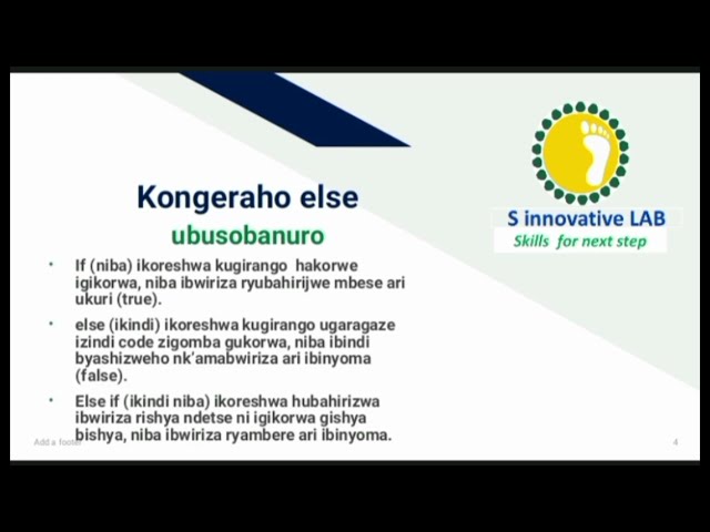 Kwiga Ibijyanye na if na switch muri Javascript
