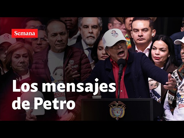 El presidente Petro lanzó inquietantes mensajes tras primera vuelta presidencial
