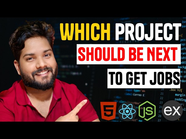 🔴Which Project Should I make To Crack Jobs  ||  Ask Anything 💻🔥
