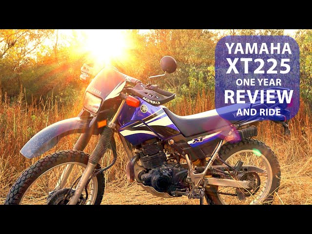 Yamaha XT225 One Year Review and Ride