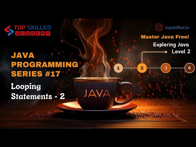 Java Course for Beginners in Tamil - Looping Statements | Part - 17