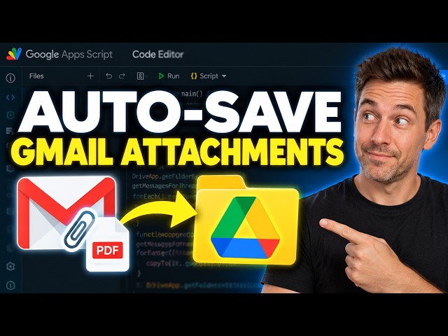 Save Gmail Attachments to Google Drive Automatically