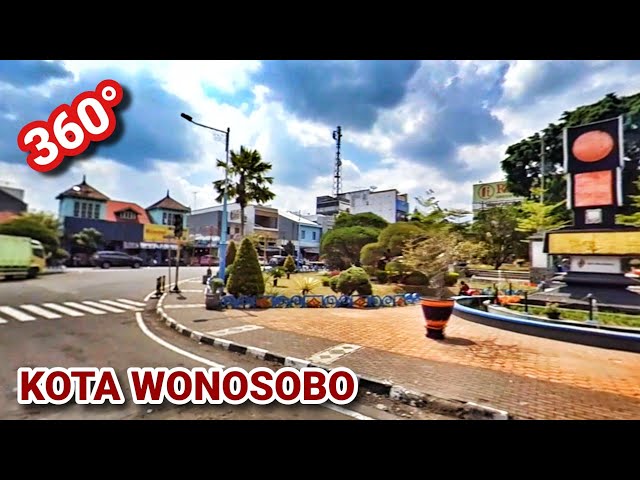 Menikmati Indahnya Jalan di Kota Wonosobo dalam Video 360 Derajat