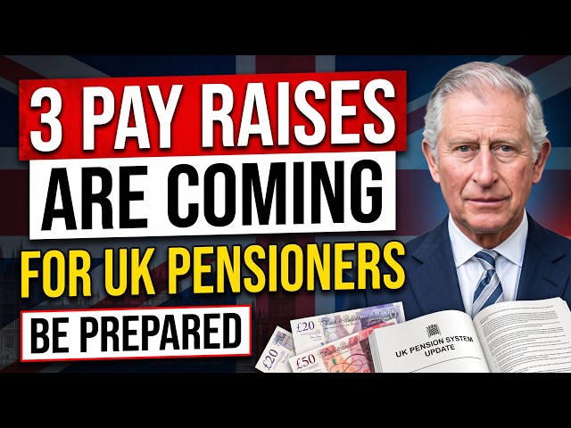 💰3 PAY RAISES ARE COMING FOR UK PENSIONERS — Most Only Know About One